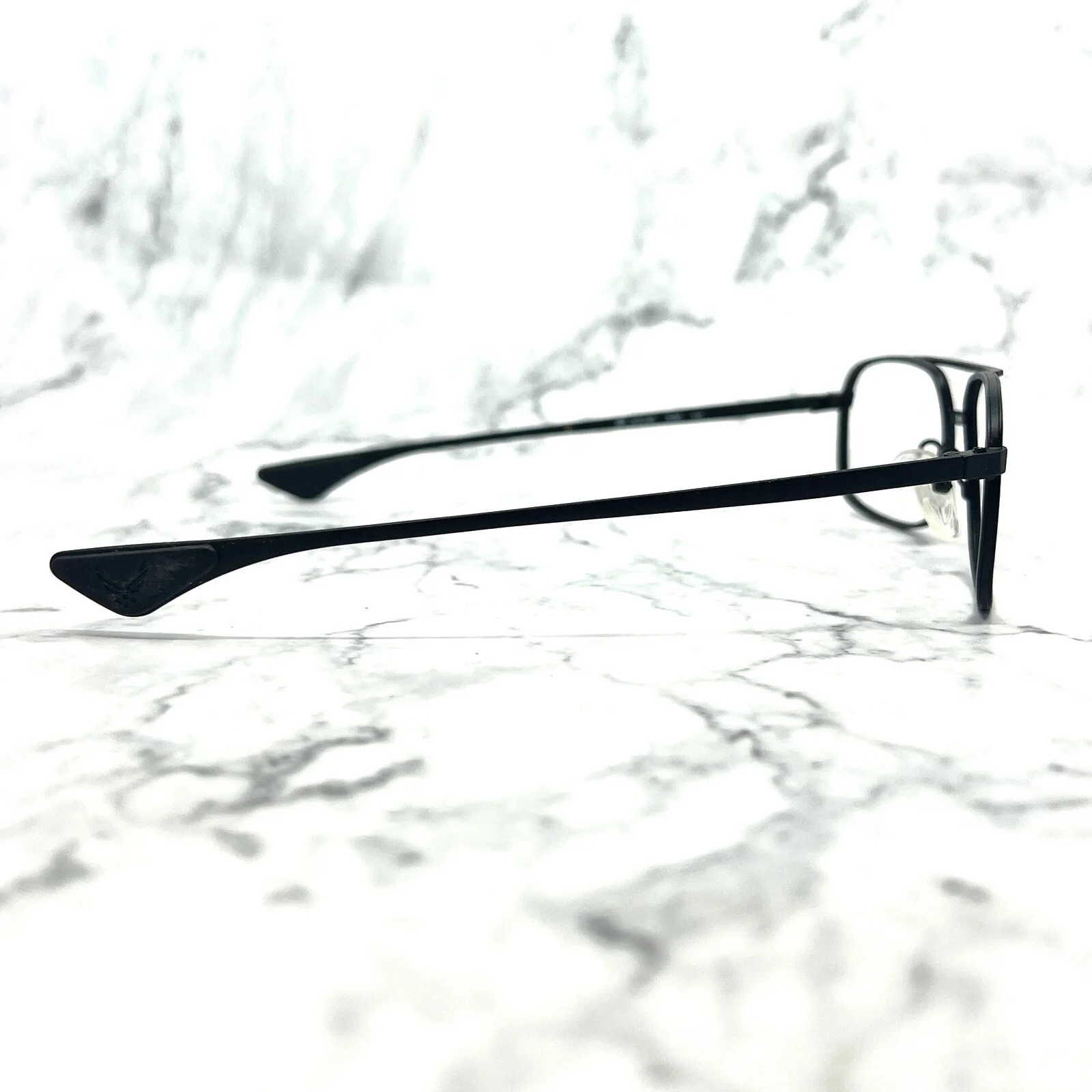 ARTCRAFT USA Eyeglasses Matte Black Aviator Full Rim Square Frames 52-18-140 3