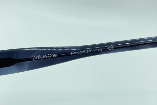 Article One Eyeglass Frames Valentine 33 Translucent Gray 49-19-145 Italy 3