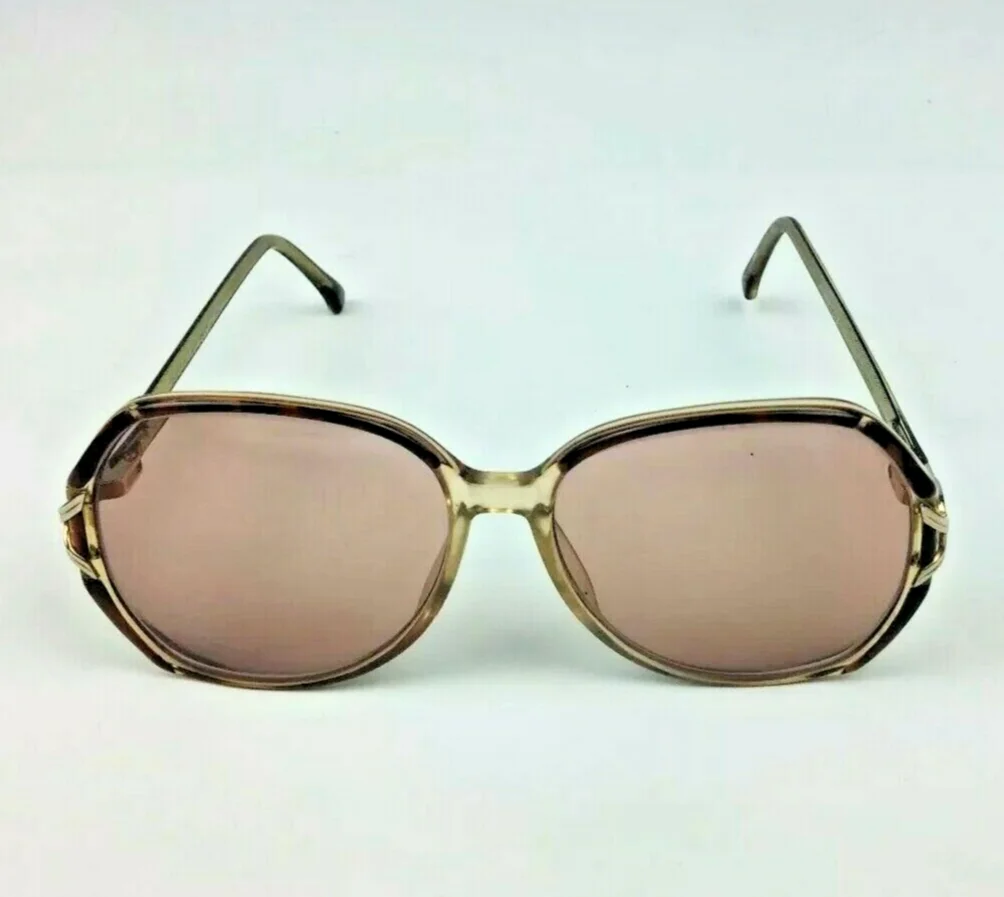 Ashley Stewart Amber Large Full-Rim RX Eyeglass Frames 55x16-135 Vintage