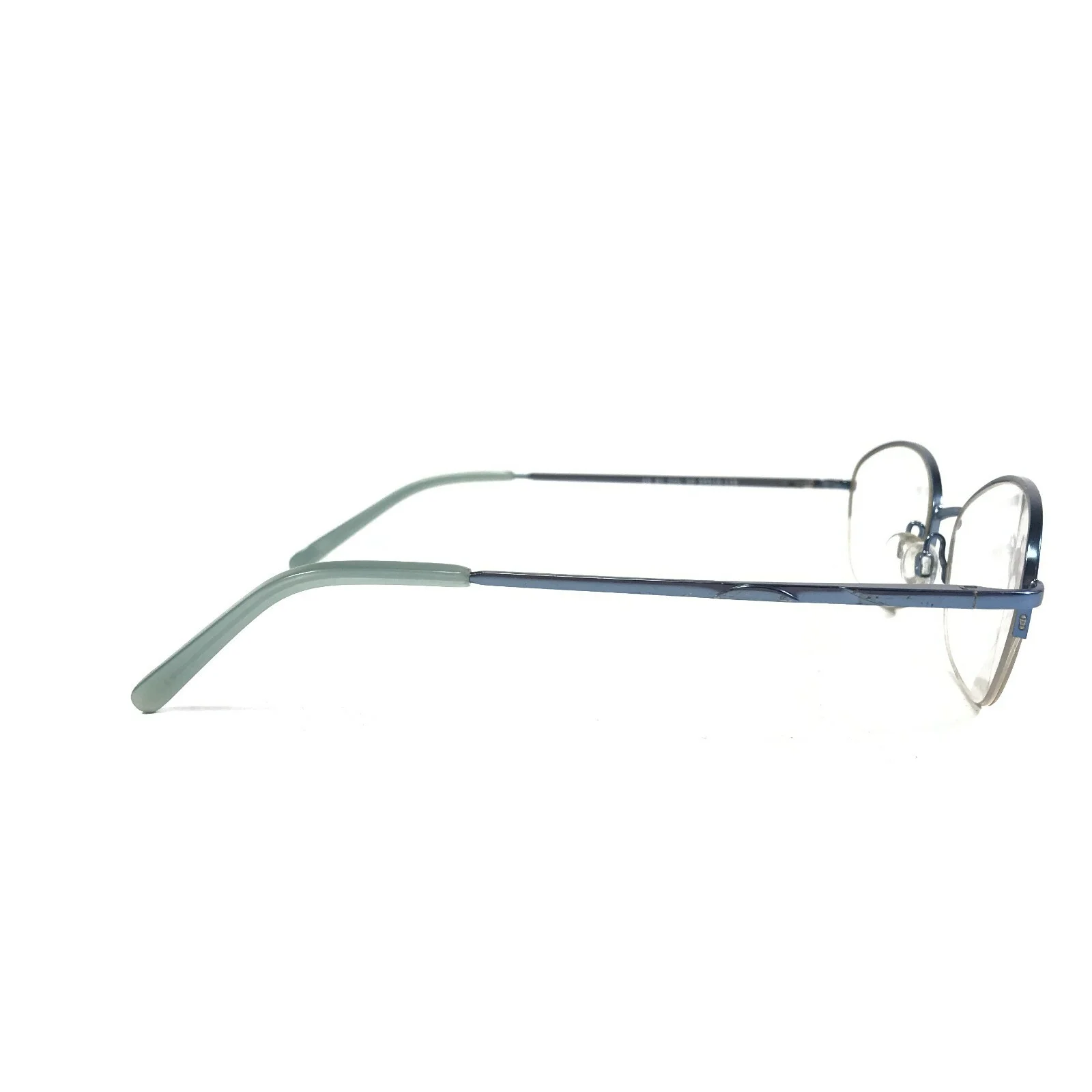 Ashley Stewart AS 81 COL 50 Eyeglasses Frames Blue Round Full Rim 55-16-135 3
