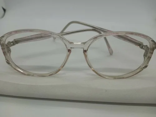 Ashley Stewart Eyeglass Frames AS92- COL50-54X16-135 Clear Pink Purple Vintage 2