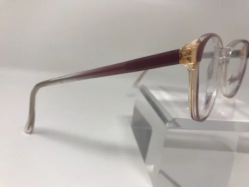 Ashley Stewart Eyeglasses AS900 80 47-17-132 Violet Flex Hinge X321 2