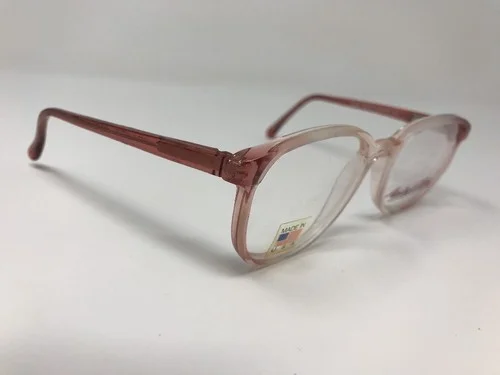 Ashley Stewart Pink Fade Col 30 Eyeglasses Demo Lens New American Made Z885