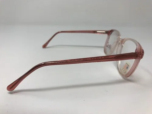 Ashley Stewart Pink Fade Col 30 Eyeglasses Demo Lens New American Made Z885 2