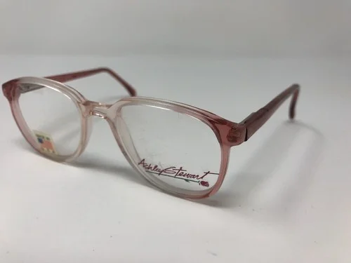 Ashley Stewart Pink Fade Col 30 Eyeglasses Demo Lens New American Made Z885 4