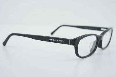 Asian Fit Burberry B 2202-F Frames 3001 54-16 140 Polished Black Eye Glasses AF 4
