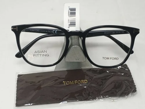 Asian Fit TOM FORD TF 5506-F 001 Polished Black 53-20-145 Eyeglasses Frames 2