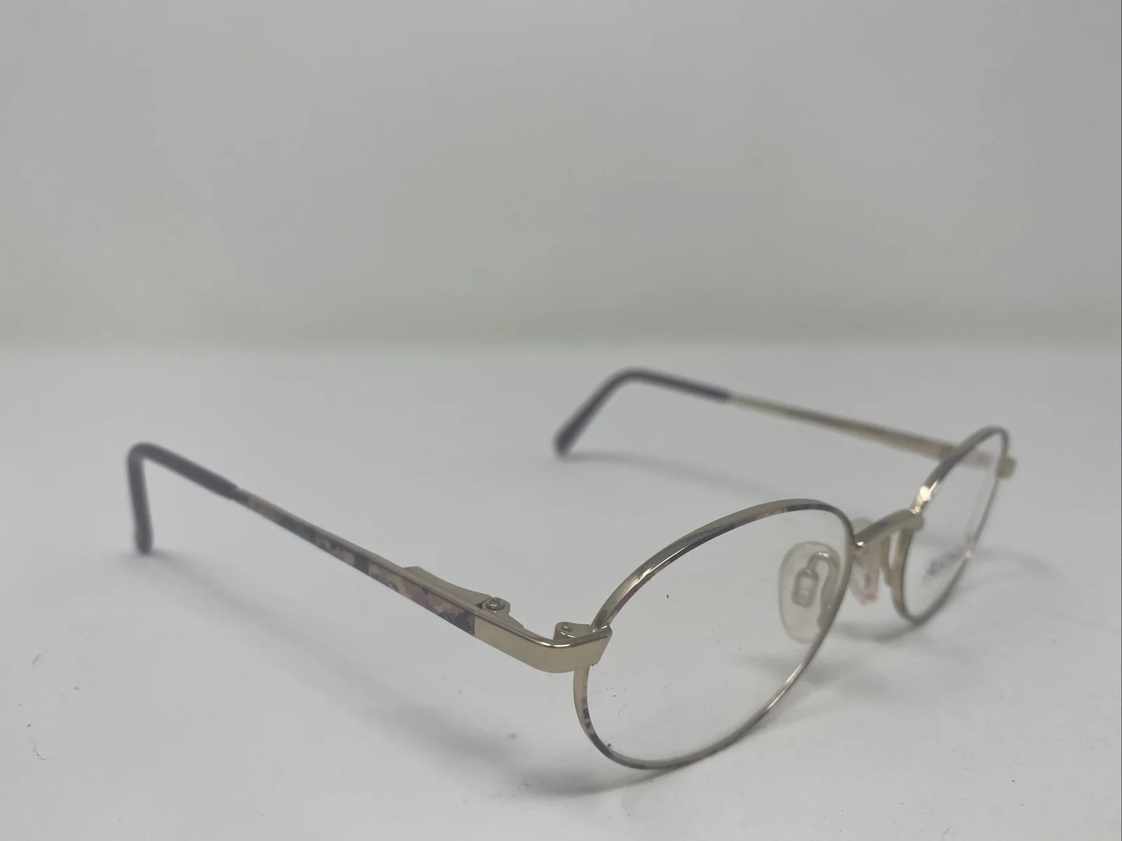 Austin & James Eyeglasses Frames 401 45-17-125 Demigreen Gold Full Rim WG89 2