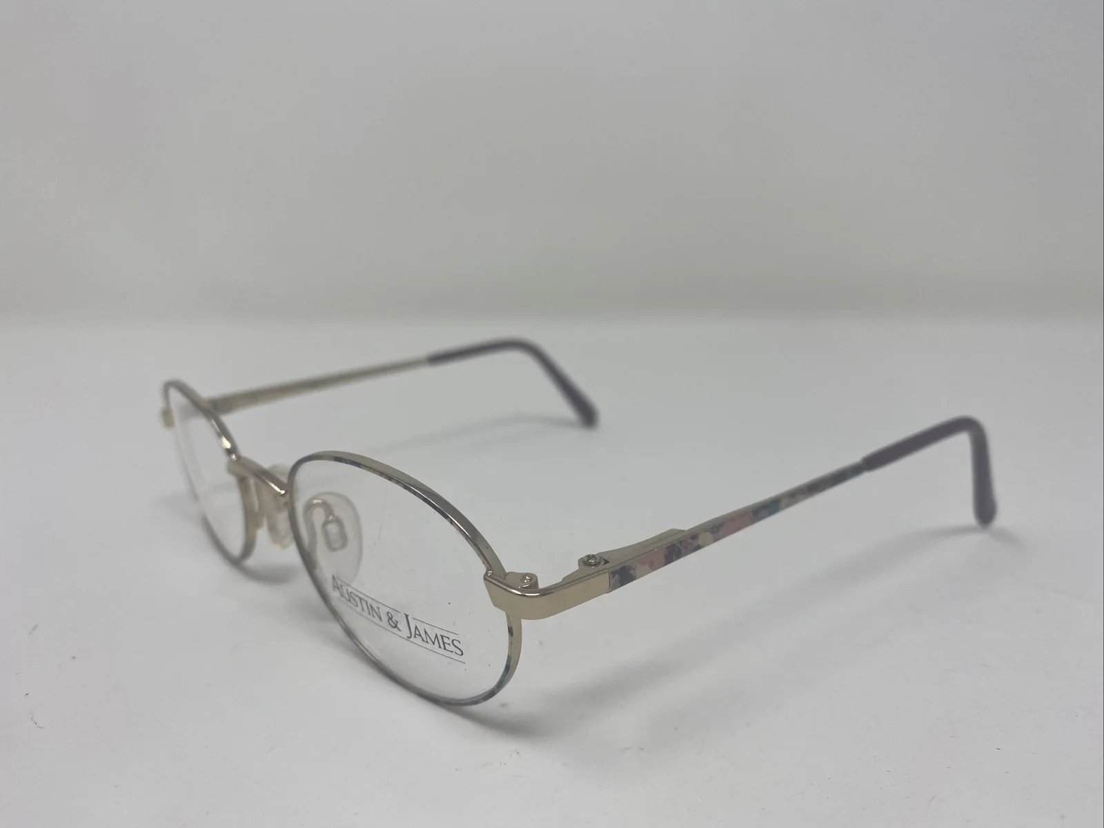 Austin & James Eyeglasses Frames 401 45-17-125 Demigreen Gold Full Rim WG89 4