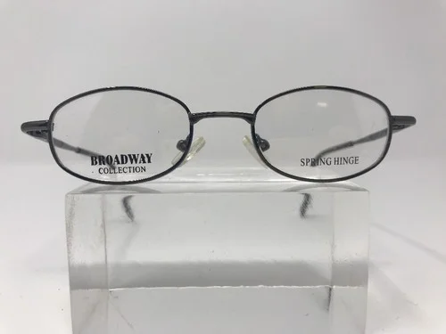 Authentic Broadway Collection Eyeglasses 40-17-120 Gunmetal Silver Flex Z761