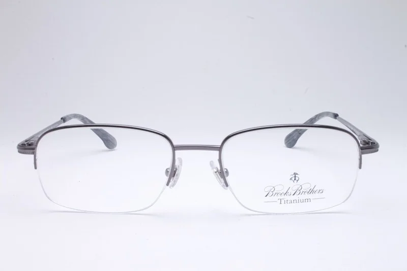 AUTHENTIC BROOKS BROTHERS BB 487T 1511T TITANIUM EYEGLASSES SIZE: 54-18-140 3