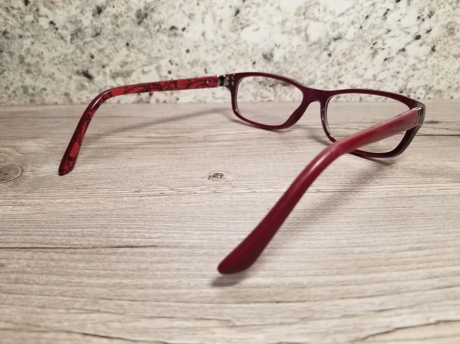 Authentic Bvlgari Glasses Frames BV4043 Red Mother Of Pearl 52mm 2