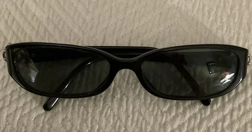 Authentic CHANEL Black Eyeglasses, 3112 c.501, 53/16/130, Made in Italy 2