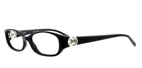 Authentic CHANEL Black Eyeglasses, 3112 c.501, 53/16/130, Made in Italy 4