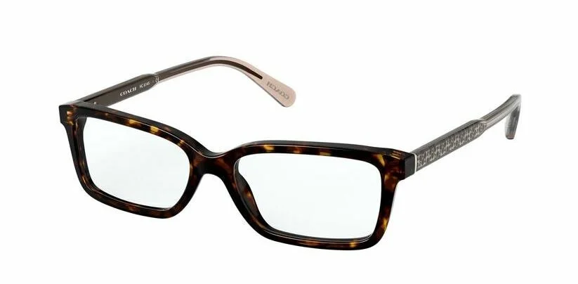 Authentic Coach Eyeglasses HC6145 5120 Dark Tortoise Frames 53mm RX-ABLE ST*
