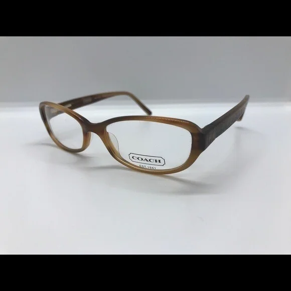 Authentic Coach Glasses DALIA Blonde Tortoise Frames Mens Womens Eyeglasses