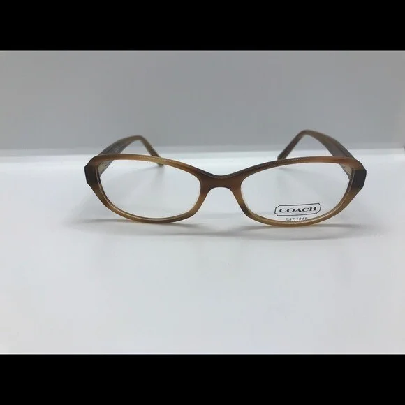 Authentic Coach Glasses DALIA Blonde Tortoise Frames Mens Womens Eyeglasses 2