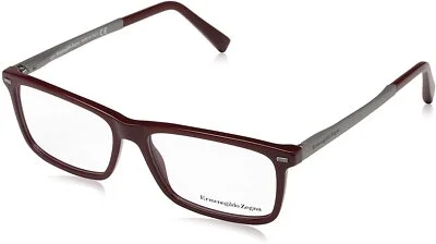 Authentic Ermenegildo Zegna Eyeglasses EZ 5074-069 Burgundy w/Demo 54mm