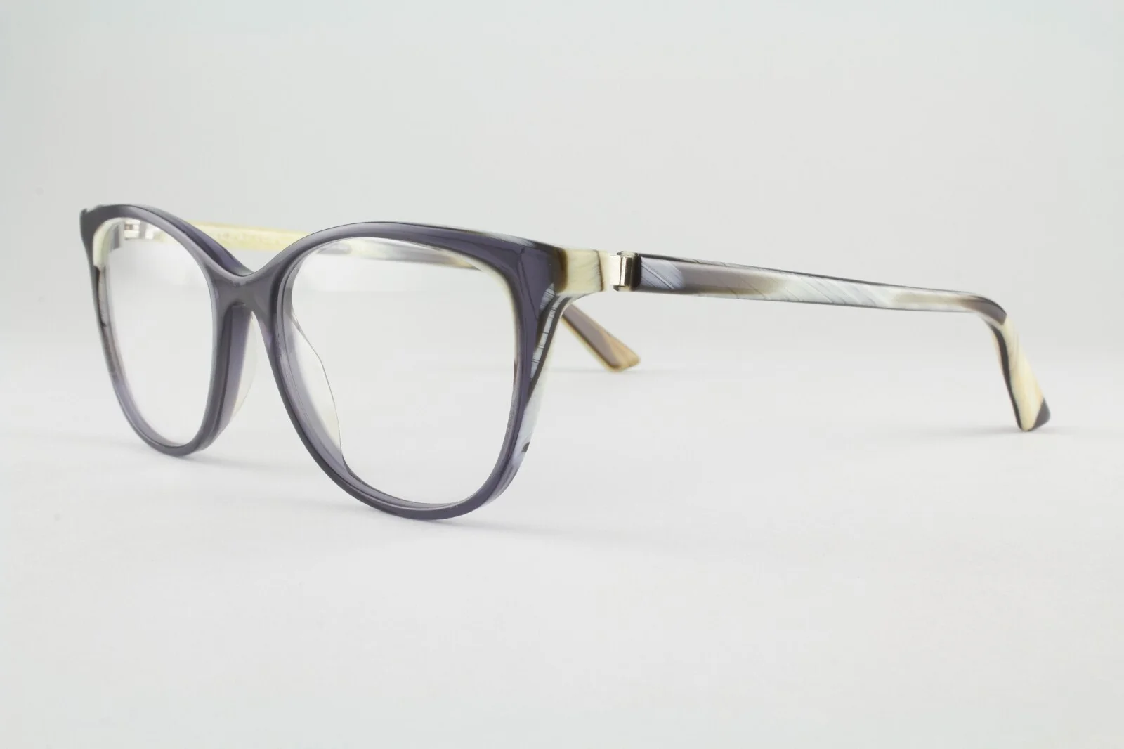 Authentic Face a Face SOUND 2 COL. 203 52mm Dark Blue Horn Cat Eye Glasses Italy 2