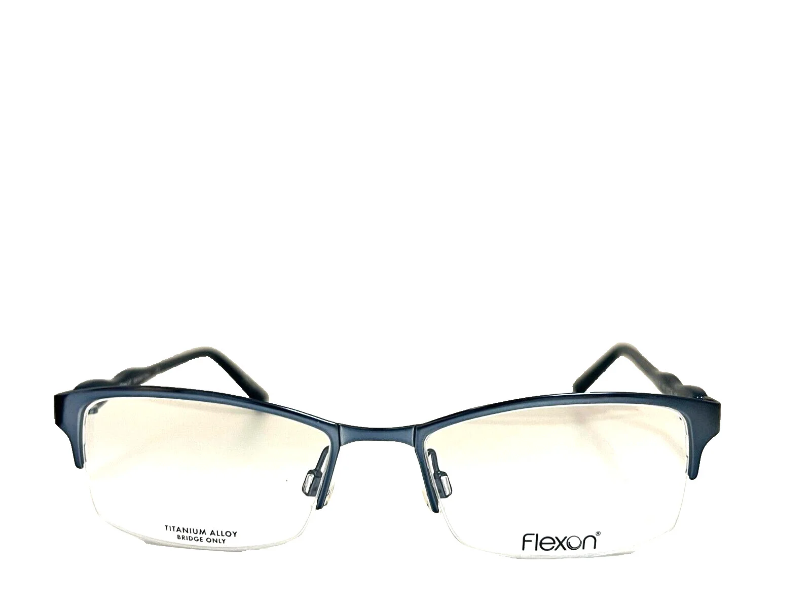 Authentic FLEXON GRABLE 412 SATIN BLUE Eyeglasses Frame 51-18-135mm TITANIUM 3