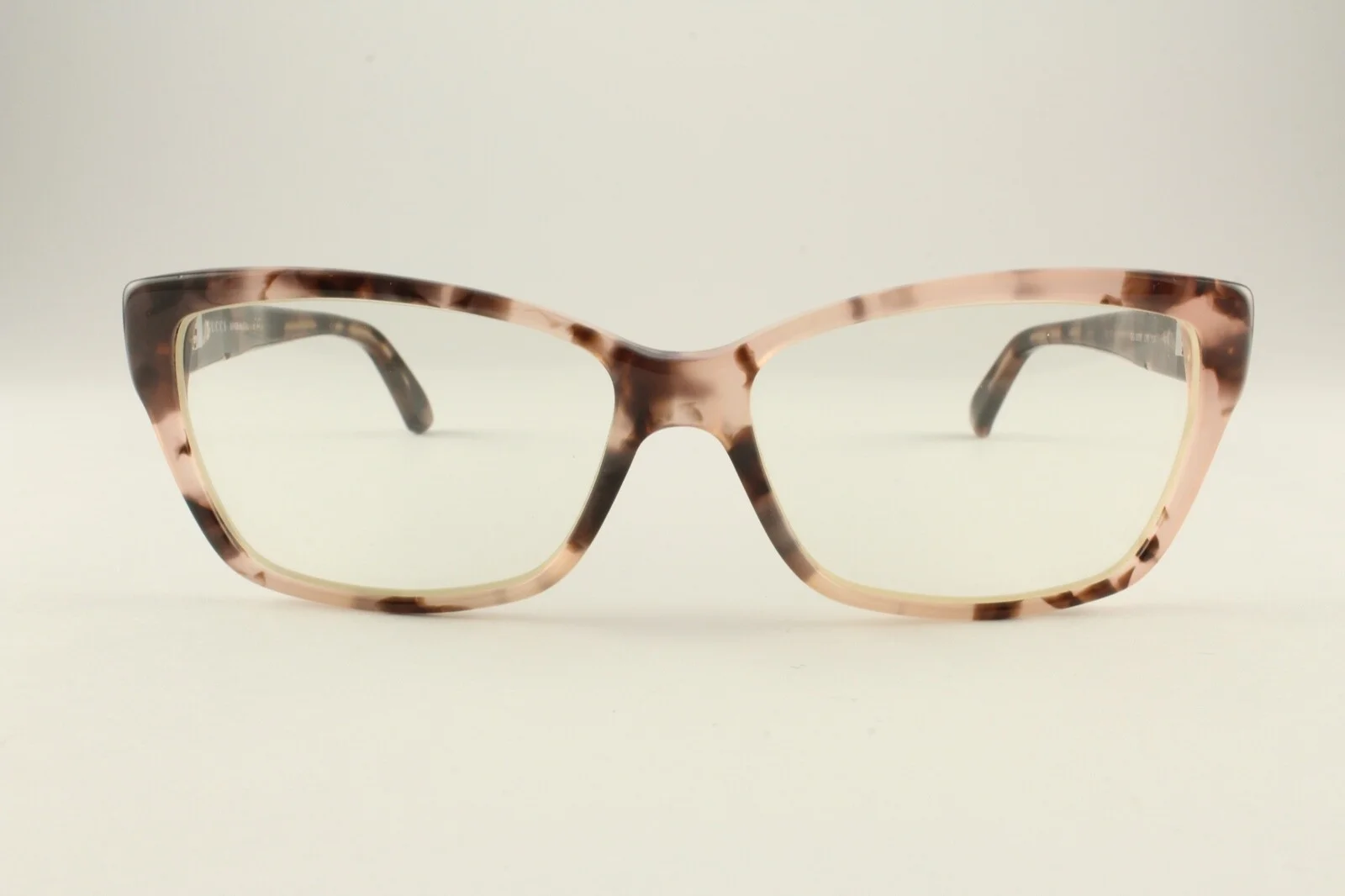 Authentic Gucci GG 3559 L76 Pink Brown Havana 55mm Glasses Frames Italy RX-able