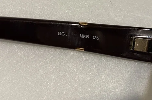 Authentic Gucci GG3559 MKB Havana Blue Burgundy 53mm Glasses “Frames Only “ 4
