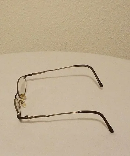 AUTHENTIC HIKARI 3 EYEGLASSES FRAMES 48 [] 18 140 SUPER RARE DESIGNER BROWN 4