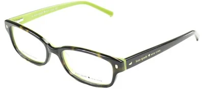 Authentic Kate Spade Lucyann DV2 Tortoise Kiwi Plastic Eyeglasses 49mm