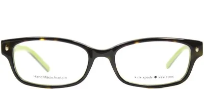 Authentic Kate Spade Lucyann DV2 Tortoise Kiwi Plastic Eyeglasses 49mm 2