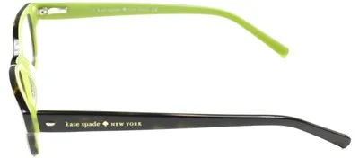 Authentic Kate Spade Lucyann DV2 Tortoise Kiwi Plastic Eyeglasses 49mm 3