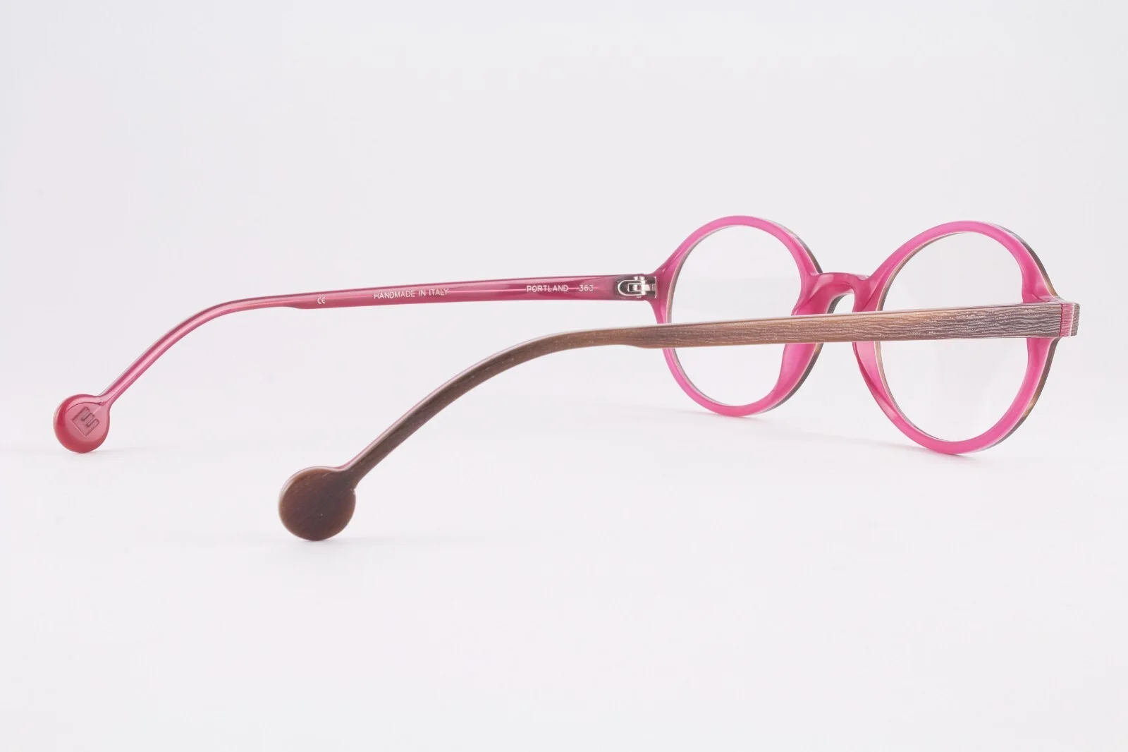 Authentic LA Eyeworks Portland 363 48mm Matte Tortoise Berry Pink Glasses Italy 3