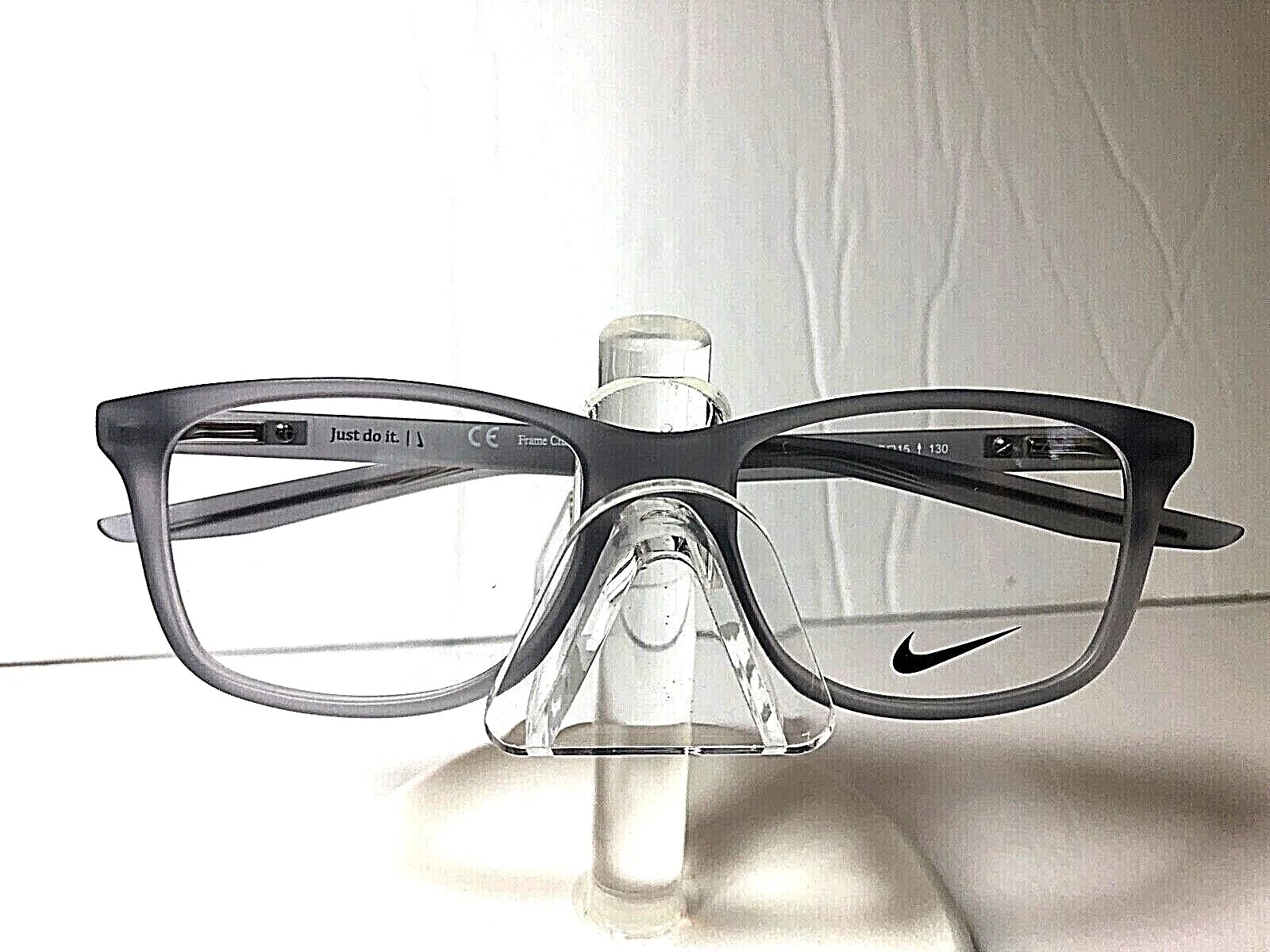 AUTHENTIC NEW NIKE EYEGLASSES FRAME 5019 MATTE COOL GREY 035