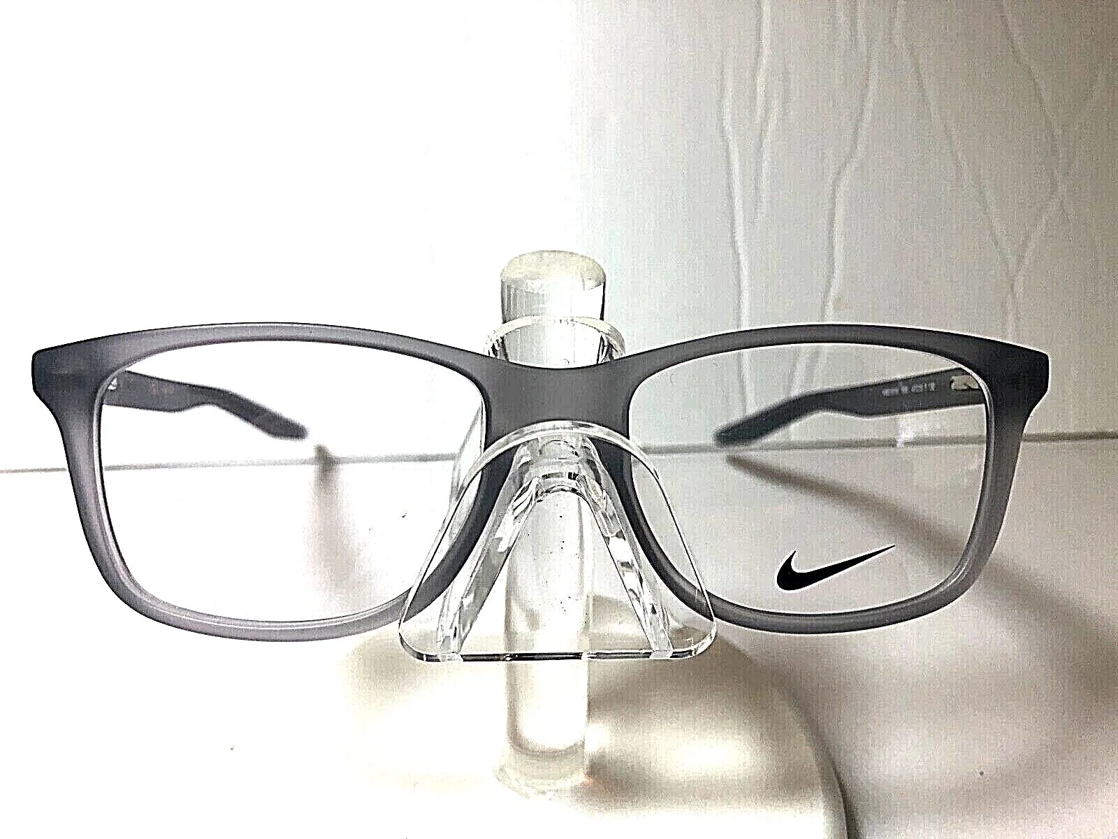 AUTHENTIC NEW NIKE EYEGLASSES FRAME 5019 MATTE COOL GREY 035 2
