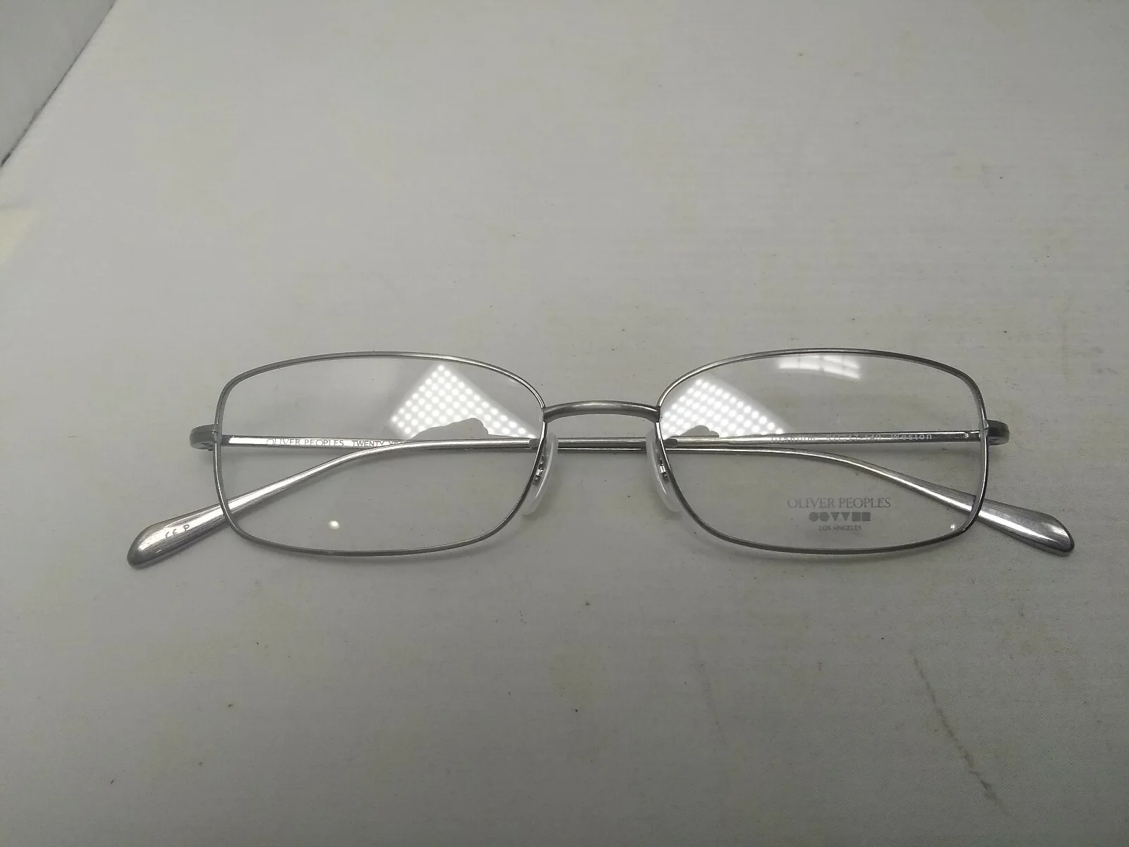 Authentic Oliver Peoples Weston P Pewter Titanium 51-17-140 6703 4