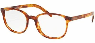 Authentic PRADA RX Eyeglasses PR 07XV-4BW1O1 Light Havana w/Demo Lens *NEW*54 mm