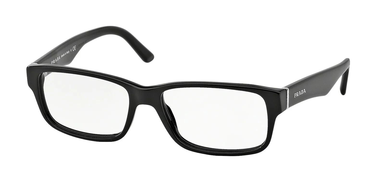 Authentic PRADA VPR 16M HERITAGE Gloss Black 1AB-101 Men