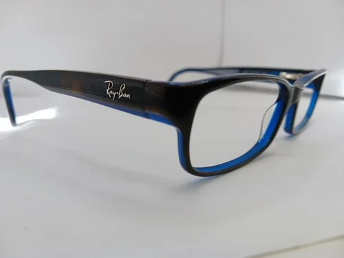 Authentic Ray-Ban Eyeglasses Frame RB 5114 5064 52 [ ] 16 135 MM Brown Blue 4