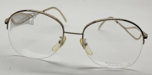 AUTHENTIC RENAISSANCE DURA-LITE/3 13 GOLD EYEGLASSES FRAME 54-20-135 ITALY. $199 3