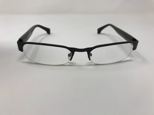 Authentic Republica Eyeglass Frame Portland 56-20-143 Black Half Rimless DZ07 3
