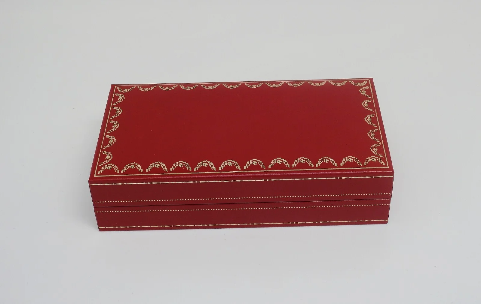 AUTHENTIC SANTOS DE CARTIER EYEGLASSES DISPLAY BOX 701 PRE-OWNED 3