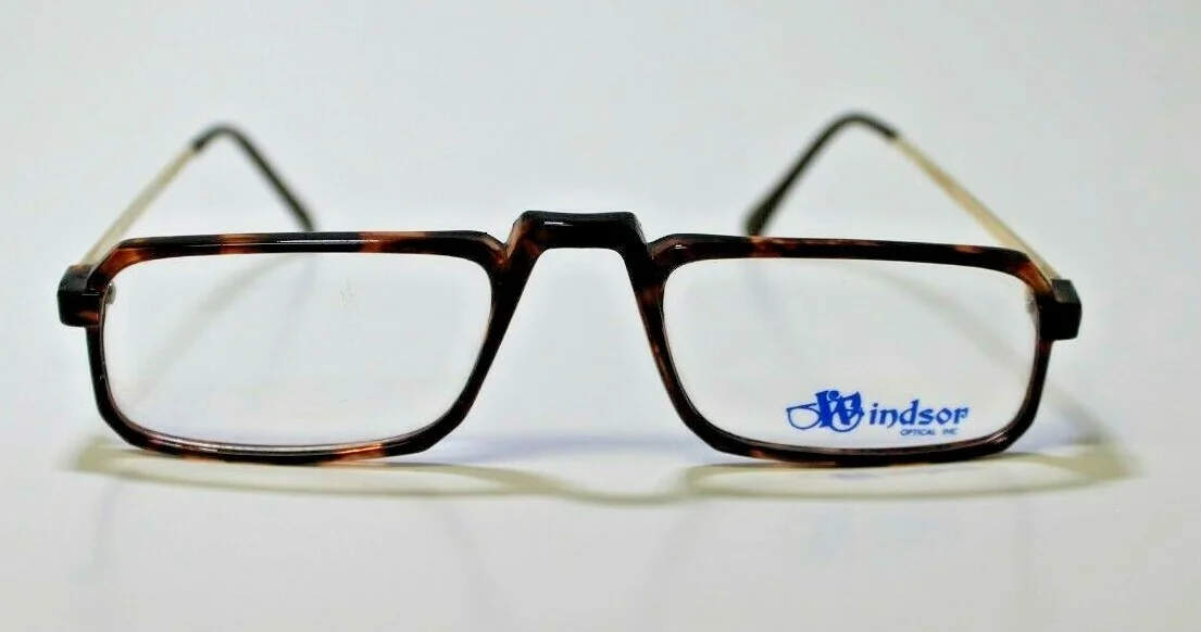 AUTHENTIC SCANNER TT BY WINDSOR BROWN EYEGLASSES FRAME 50-21-140 2