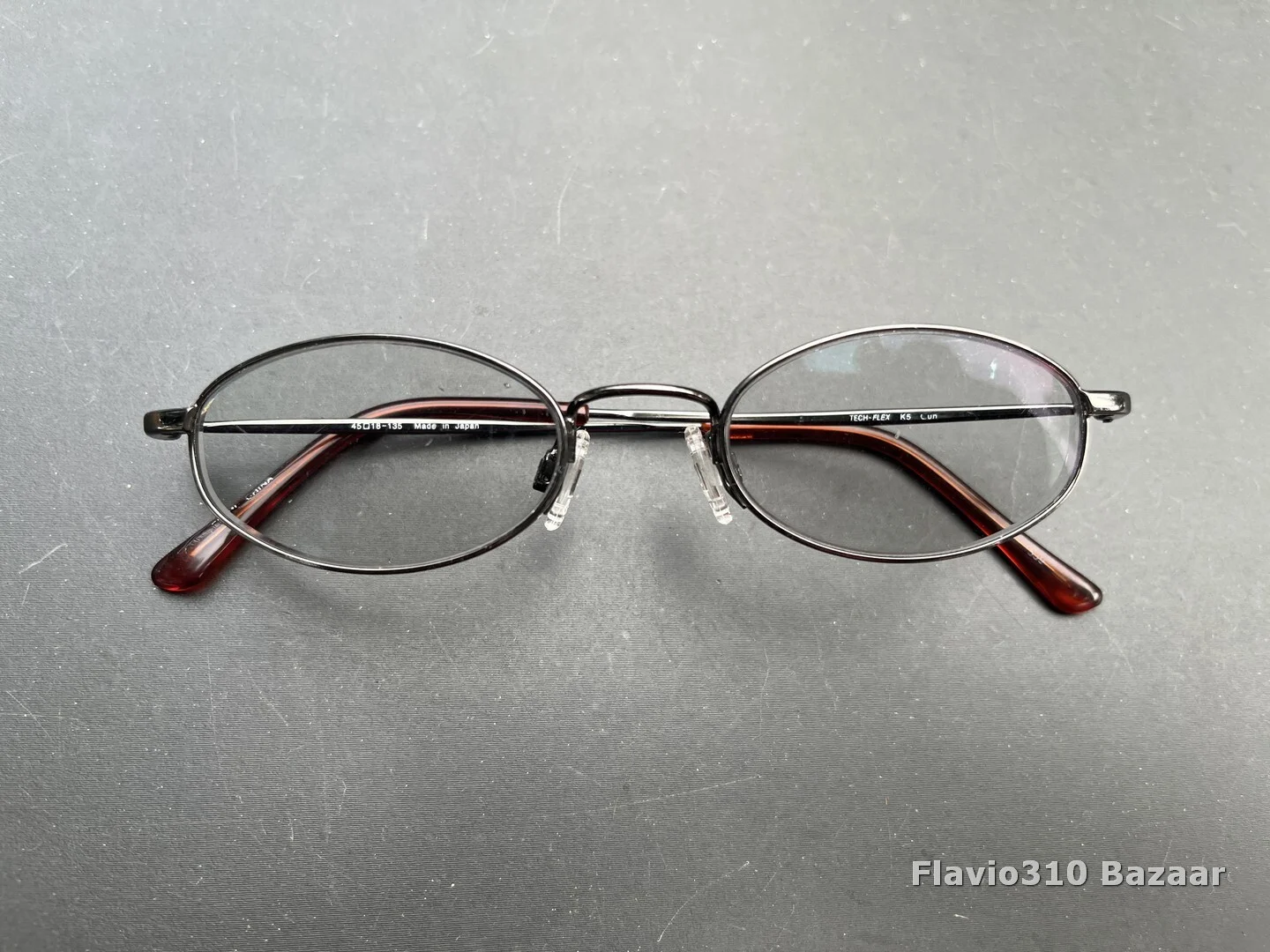 Authentic TECH FLEX K5 45[]18 135 Eyeglasses Made in Japan - Frame Only 1