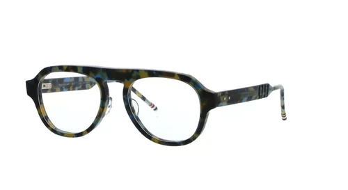 Authentic Thom Browne RX EyeGlasses TBX416-02AF Navy Tortoise w/ Demo