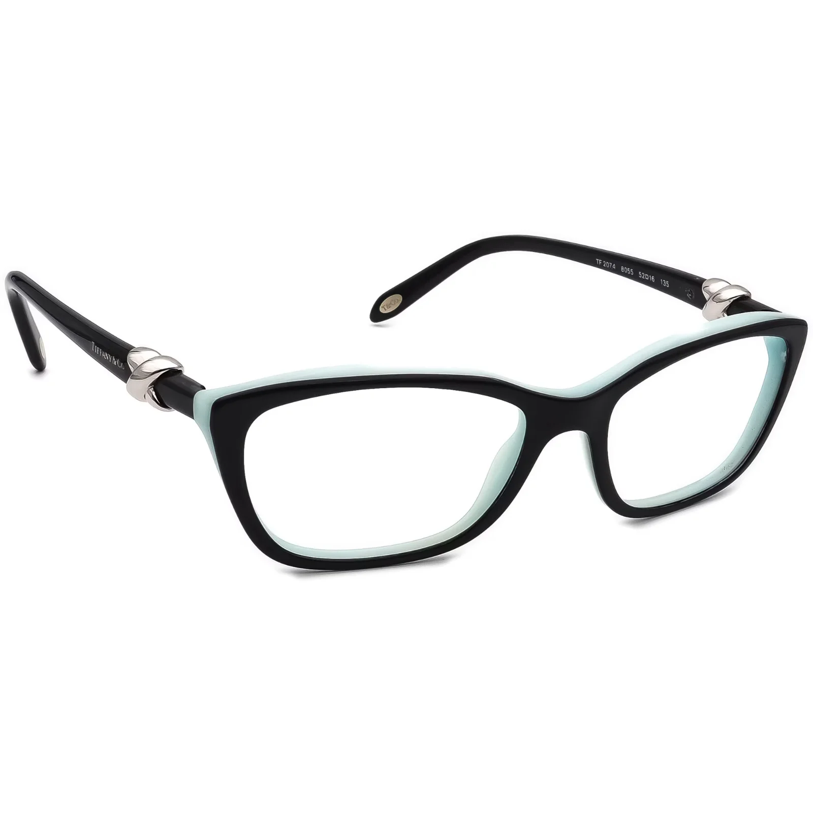 Authentic Tiffany & Co. Eyeglass Frame 53MM OTF 2103B/8134-Havana/Blue 1