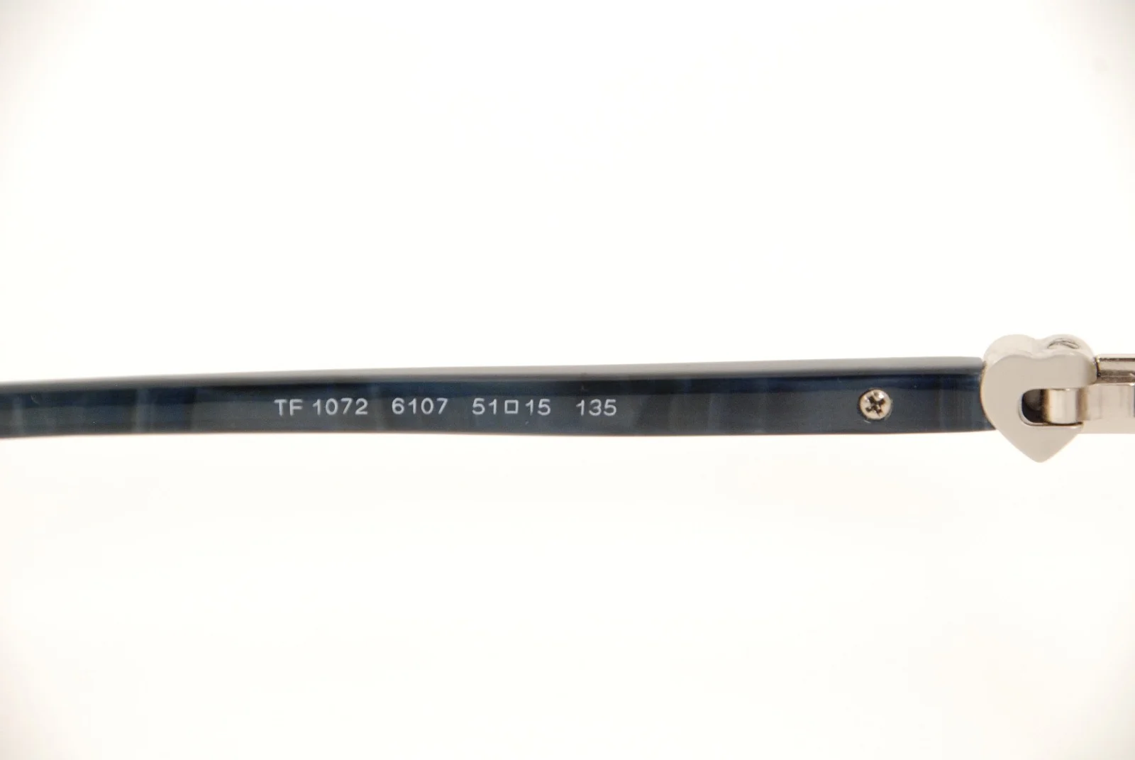 Authentic Tiffany & Co. TF 1072 6107 51mm Purple Blue Marble Silver Frames Italy 3