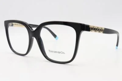 Authentic TIFFANY Eyeglasses TF 2227-8001 Black w/Demo Lens 54mm *NEW*