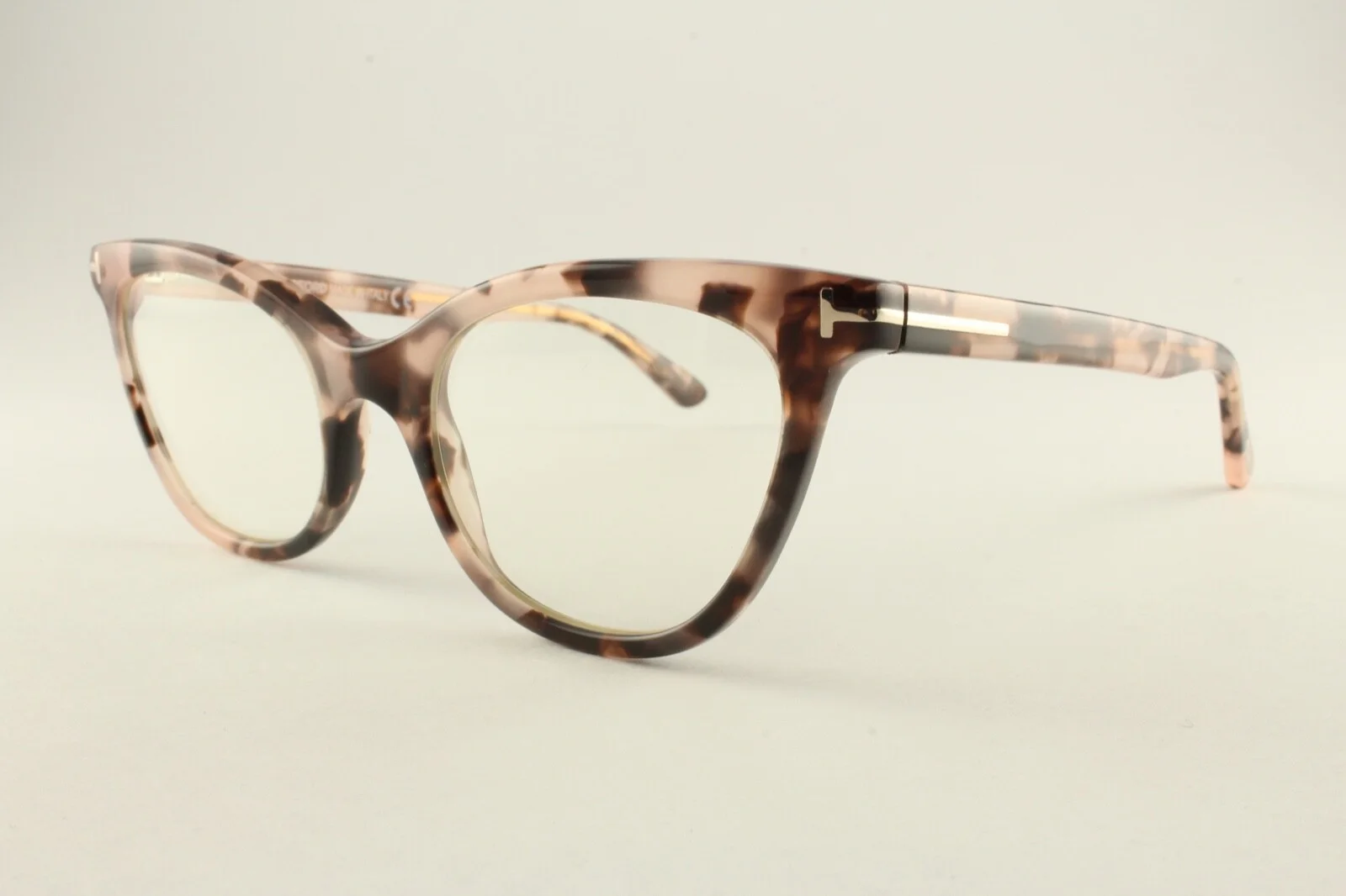 Authentic Tom Ford TF 5271 074 Pink Havana 49mm Cat Eye Frames Glasses Italy 2