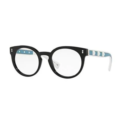 Authentic Valentino Eyeglasses VA 3024 - 5079 Black/Blue Demo Lens 50mm