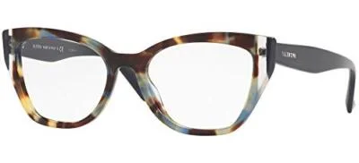 Authentic Valentino Eyeglasses VA 3029 - 5068 Brown/Blue w/Demo Lens 53mm