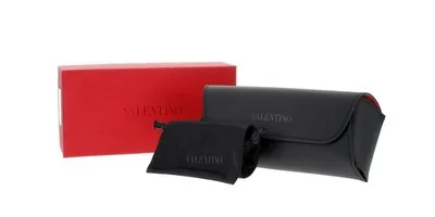 Authentic Valentino Eyeglasses VA 3068 - 5121 Red/Demo Lens 52mm 4